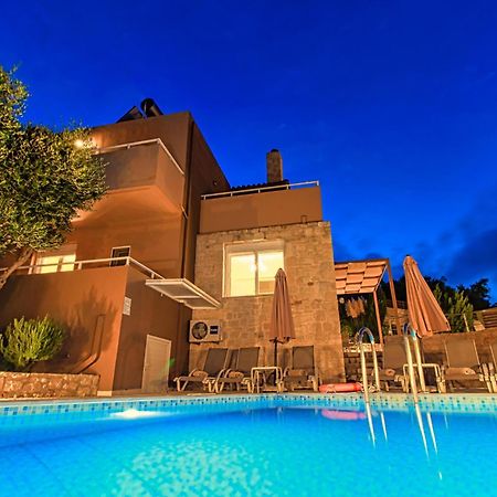 Theo Villas With Sea View Marathokefala Bagian luar foto