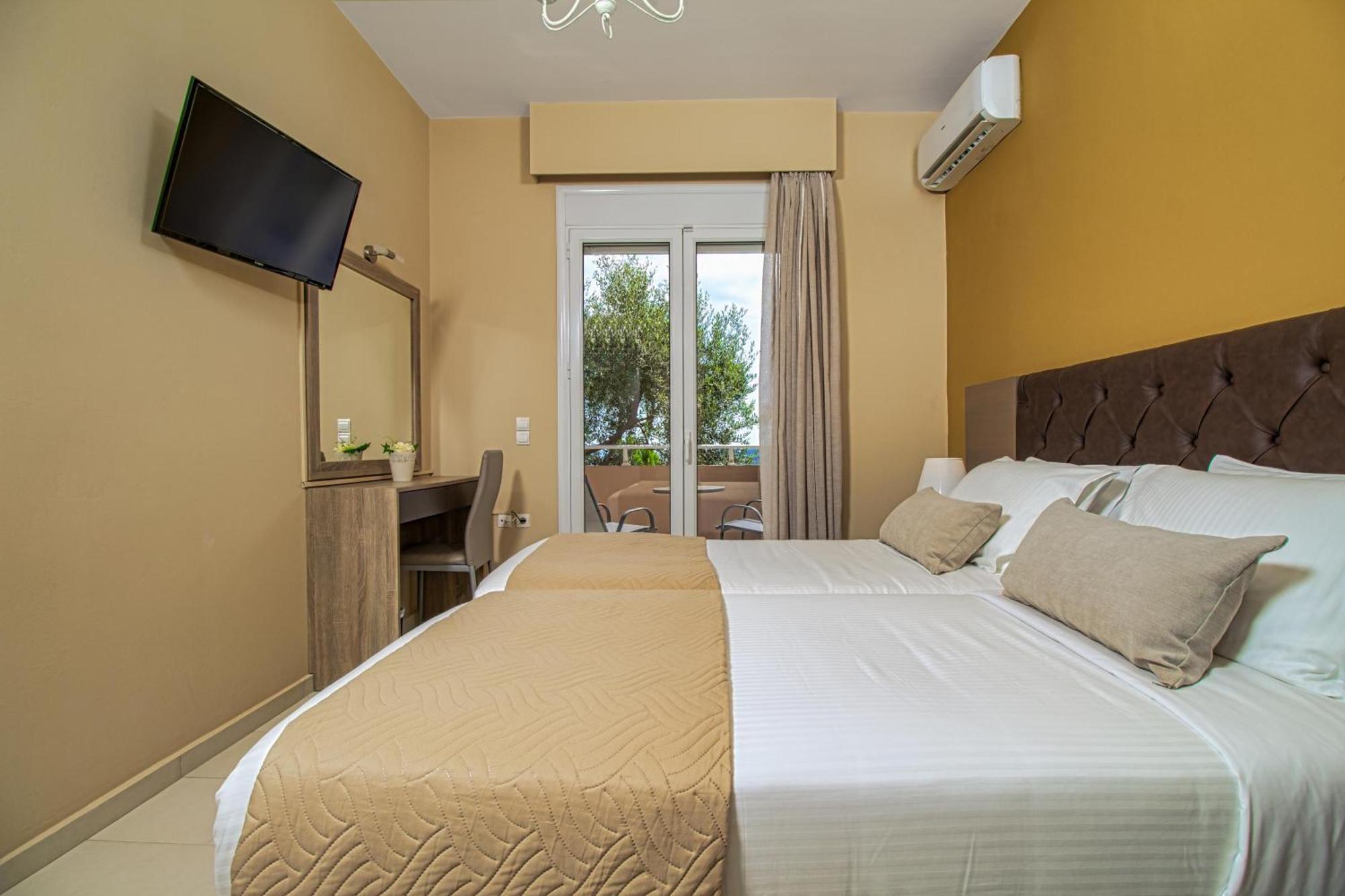 Theo Villas With Sea View Marathokefala Ruang foto