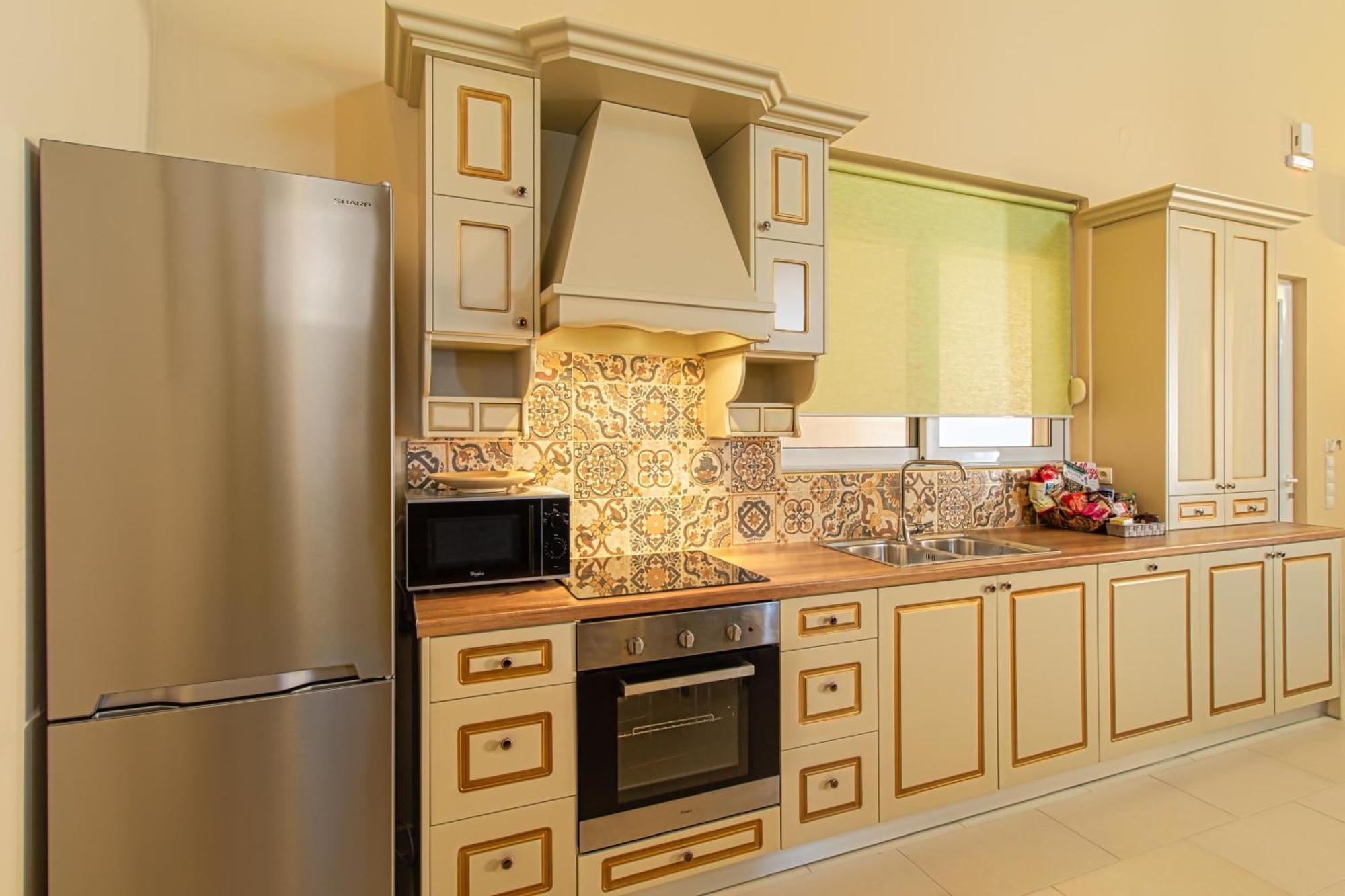 Theo Villas With Sea View Marathokefala Ruang foto