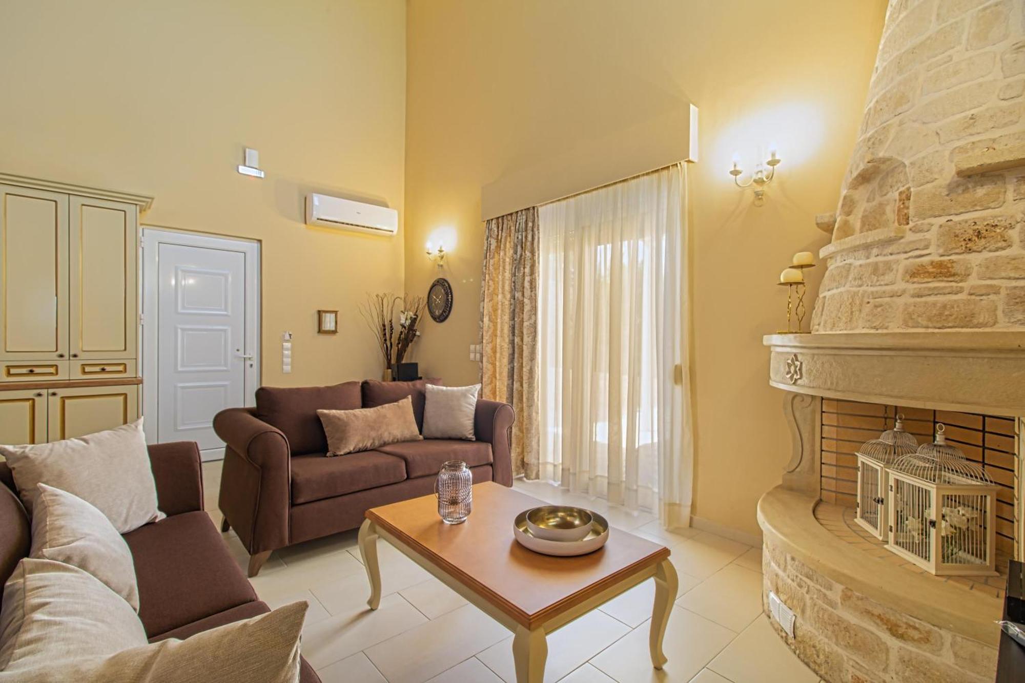Theo Villas With Sea View Marathokefala Bagian luar foto