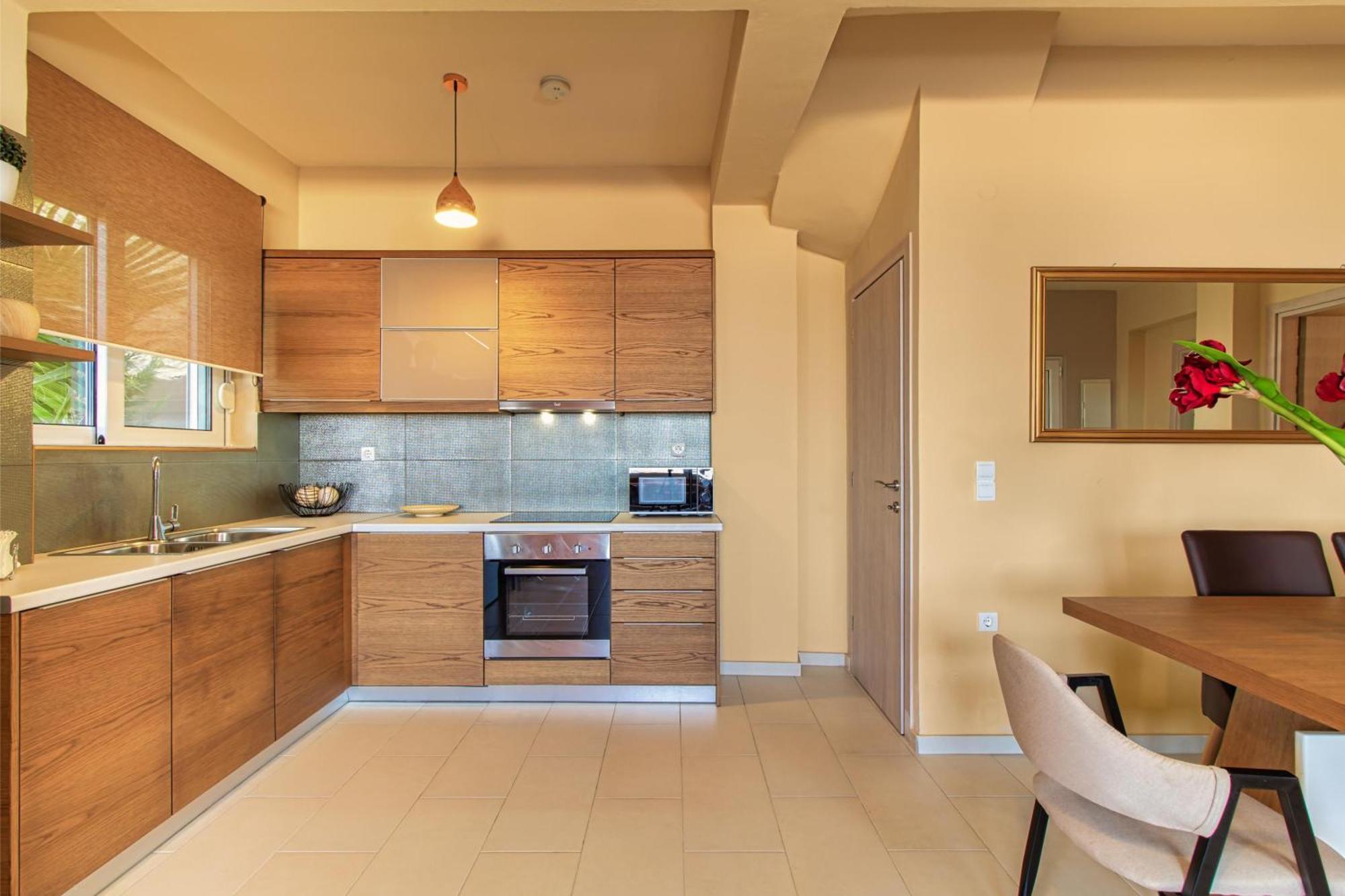 Theo Villas With Sea View Marathokefala Ruang foto