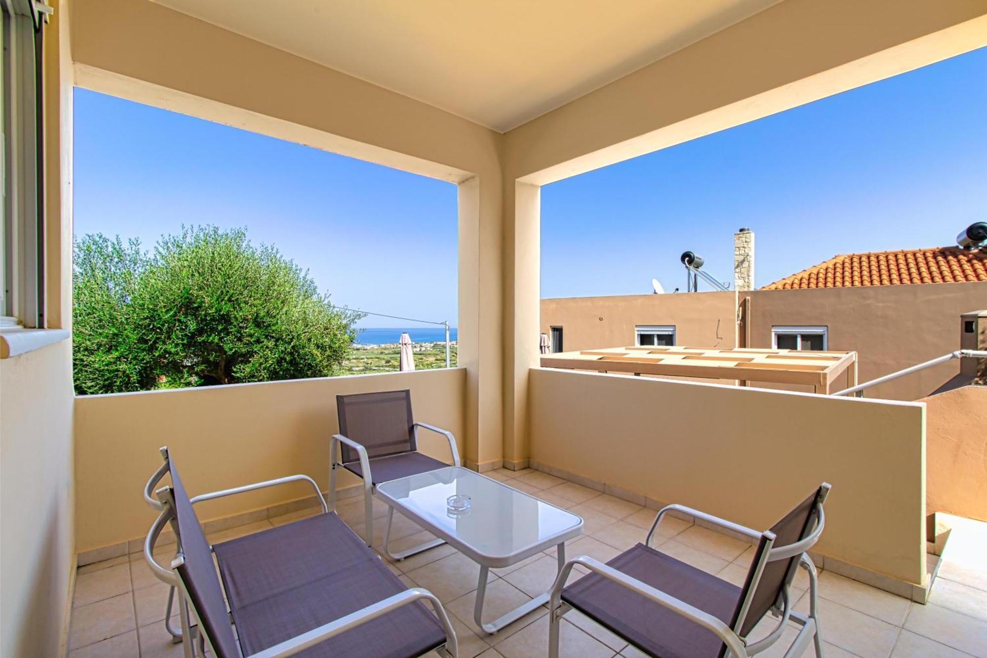 Theo Villas With Sea View Marathokefala Bagian luar foto