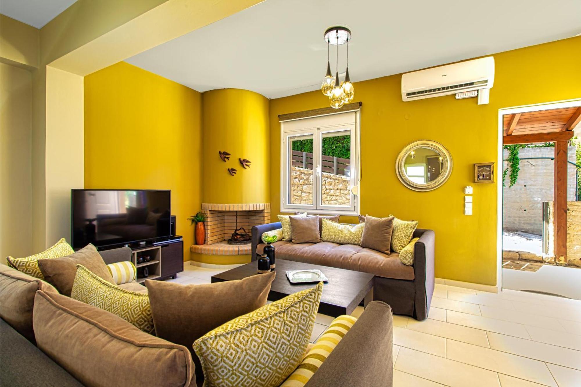 Theo Villas With Sea View Marathokefala Ruang foto
