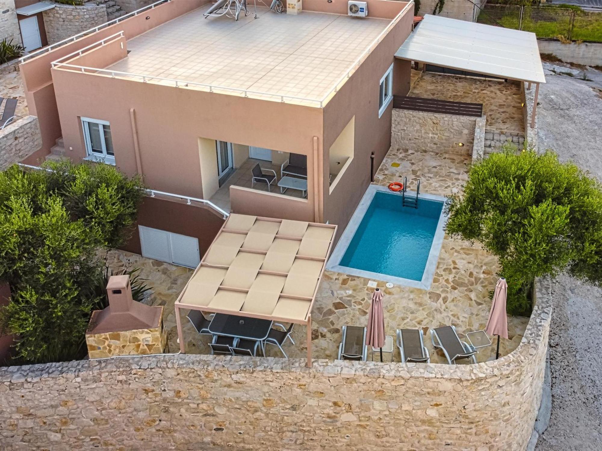 Theo Villas With Sea View Marathokefala Bagian luar foto