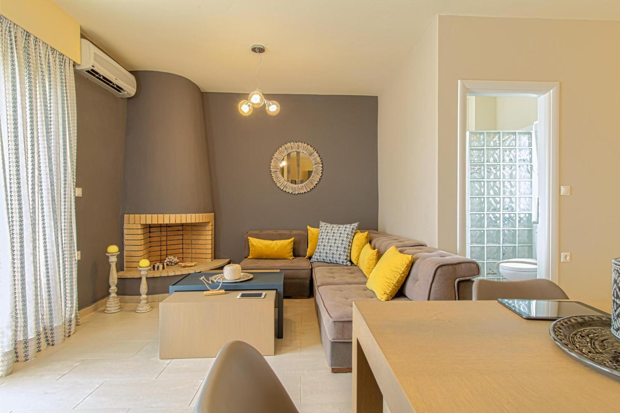 Theo Villas With Sea View Marathokefala Ruang foto